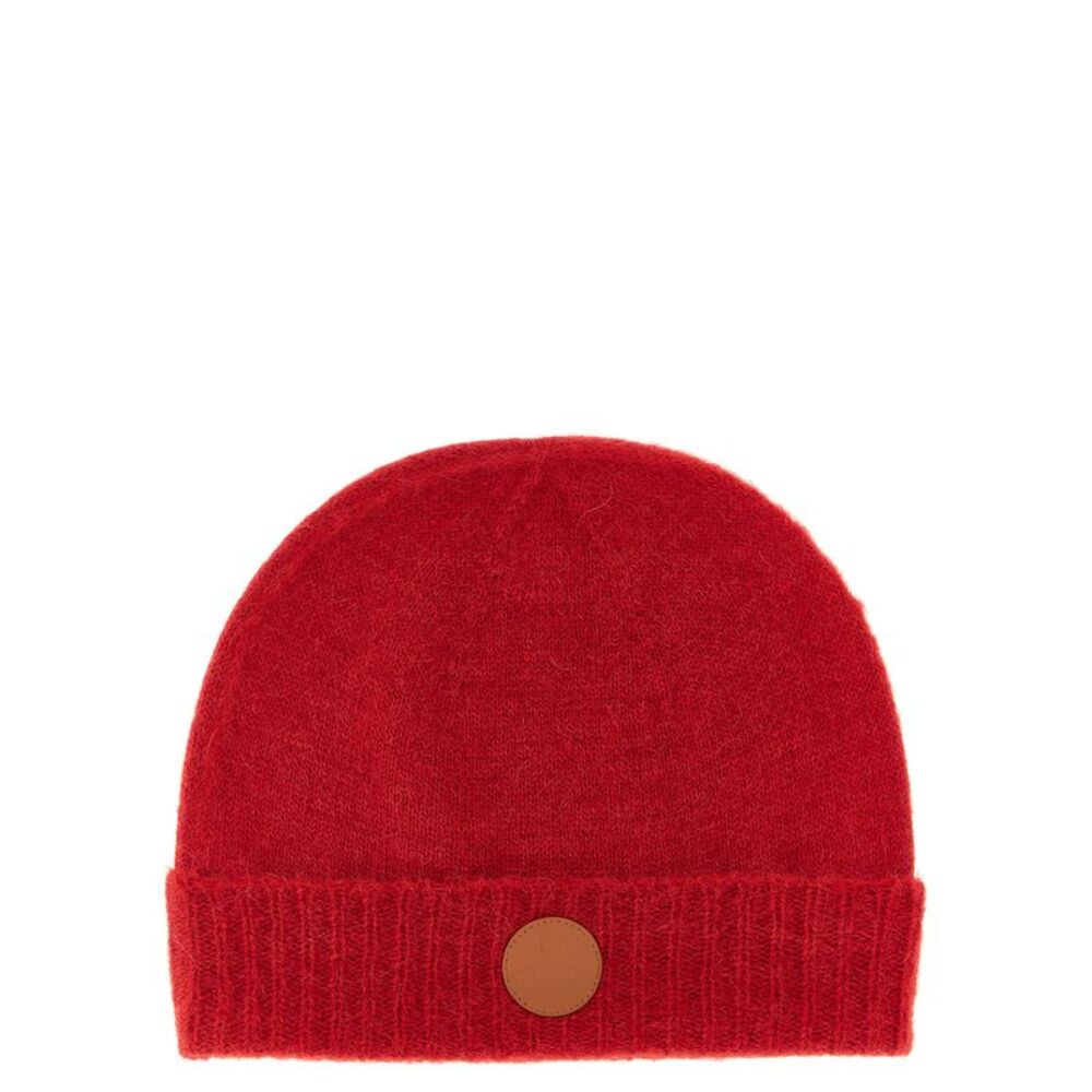 Vivienne Westwood Red Wool Women's Beanie